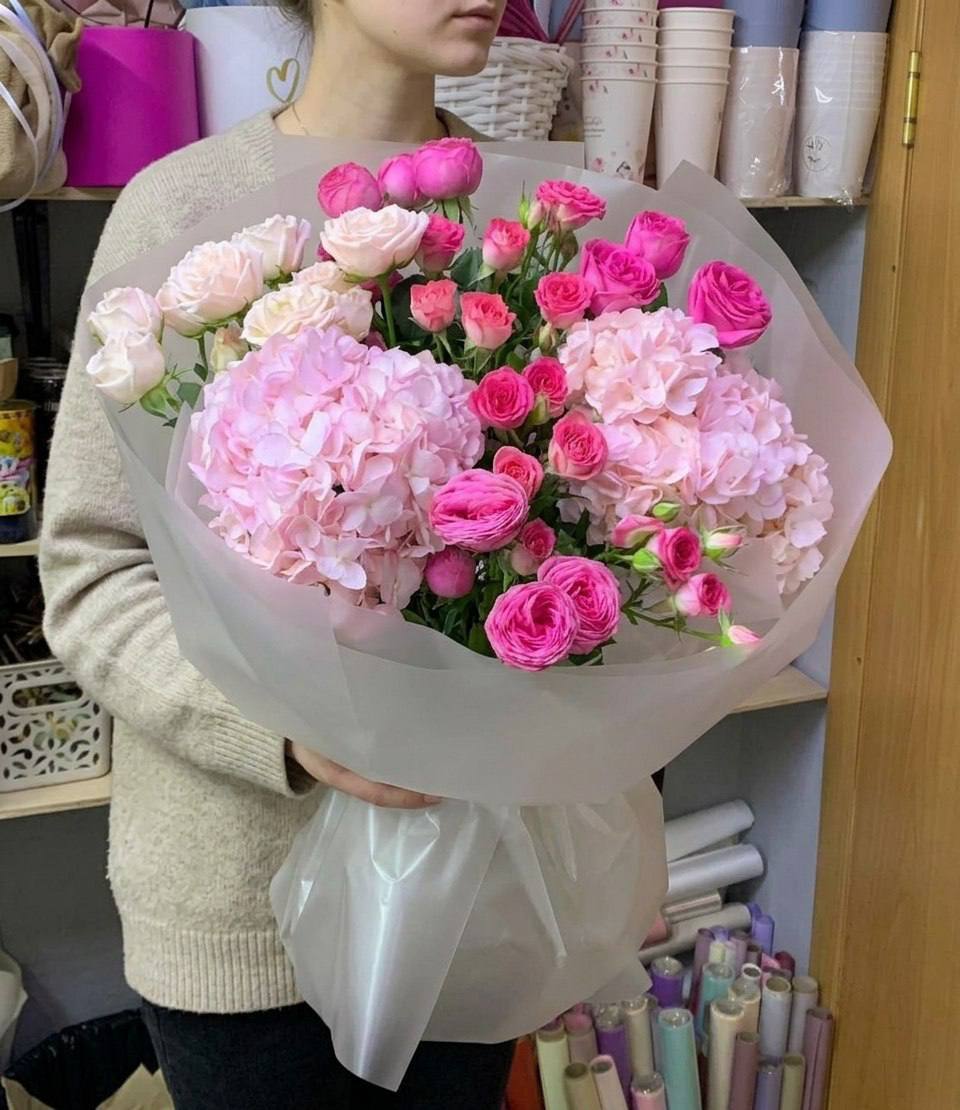 Авторский букет «Нежная симфония»